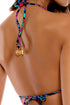 Luli Fama Que Linda Wavy Luxe Stitch Triangle Top